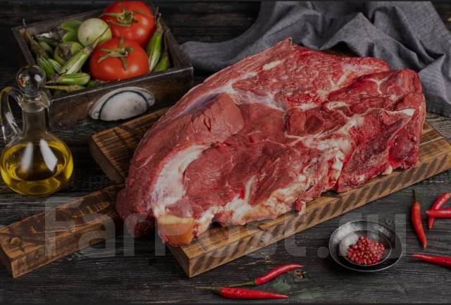 Говядина Лопатка б/к, в наличии. Цена: 680₽ в Хабаровске