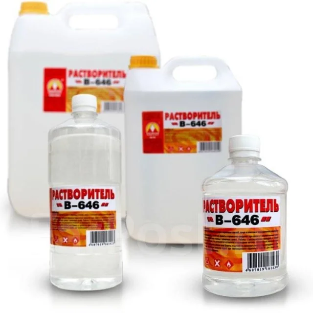 Растворитель В-646 (Вершина), 0,5л., 1л., 5л - Лакокрасочные материалы ...