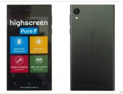 Highscreen Pure F. �/�, ��������� ����