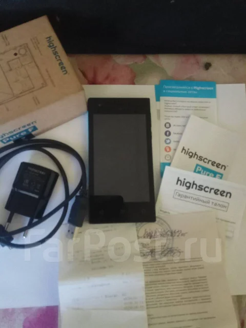 Highscreen Pure F. �/�, ��������� ����
