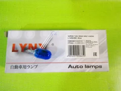 ����� W5W 12V W2.1X9.5D LYNXauto BLUE L12805B ����