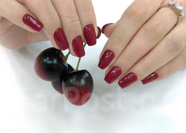 Салон красоты вишня на чеховской. Салон вишня на новослободской. Вишня новослободская запись. Студия маникюра вишня рязань. Ногти вишнёвое желе.