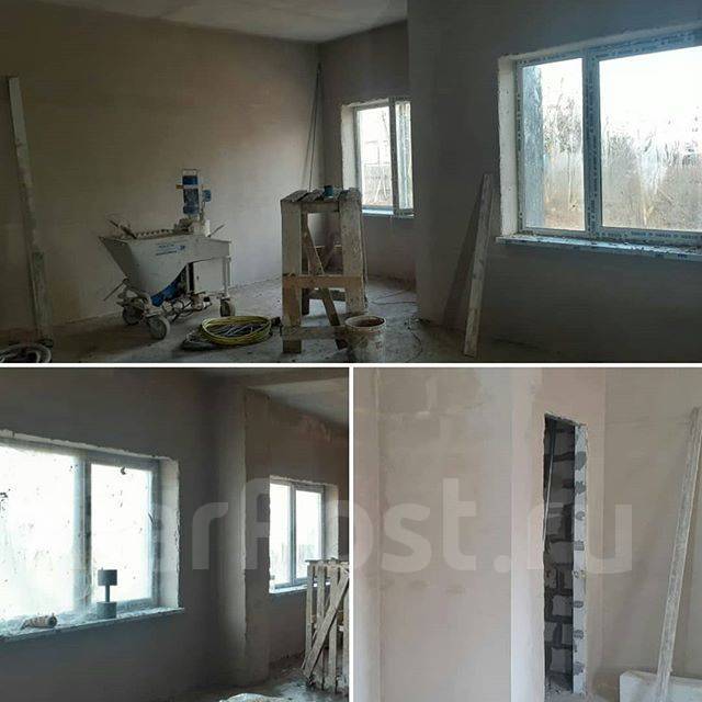 Механическая и Ручная Штукатурка от300р / Шпаклевка Стен / Перегородки ...