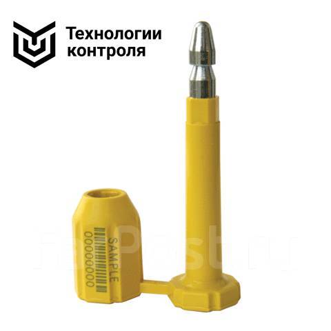 Контейнерная стержневая пломба ЗПУ Титан Плюс, морозостойкий пластик ...