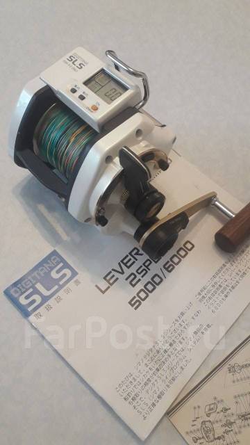 Мульт катушка Shimano Digitana SLS 5000 2 Speed идеал Япония 9.5тр