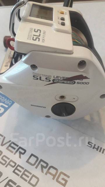 Мульт катушка Shimano Digitana SLS 5000 Speed идеал Япония 9.5тр, новый,  в наличии. Цена: 500₽ во Владивостоке
