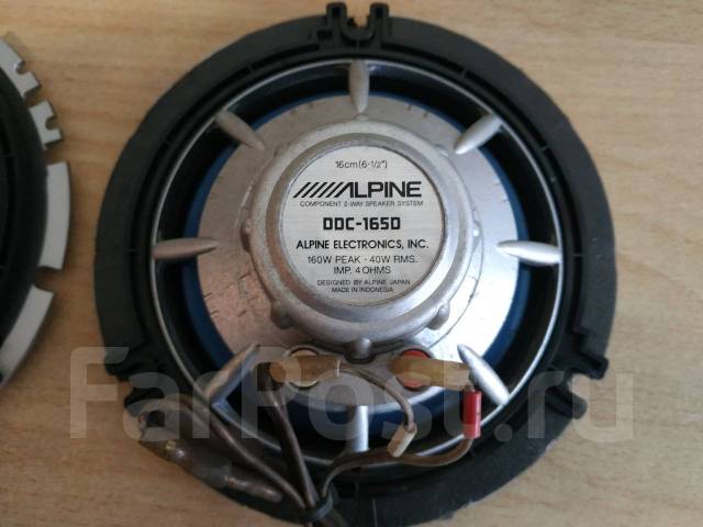 ALPINE DDC-1650 16cmスピーカー - カーオーディオ