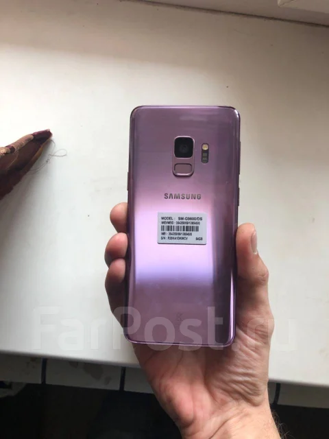 Samsung Galaxy S9. �/�, �������, 3G, 4G LTE, Dual-SIM, NFC ����