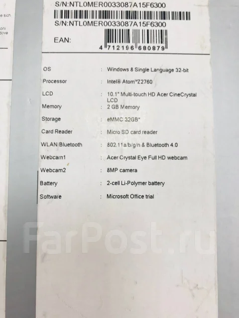 Acer Iconia Tab W510 ����