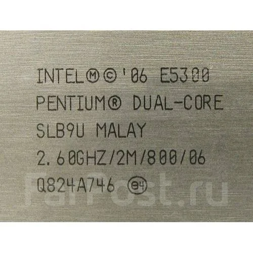 Intel Pentium E5300 ����