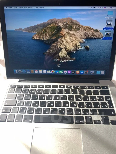 Apple MacBook Pro 13 2015 Early. 13.3", 2,3����, ��� 256 �� � ������, ���� 128���, WiFi: 1, Bluetooth: 1, ����������� �� 8��. ����