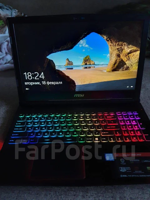 MSI GE63 8RE Raider RGB. 15.6", 2,2����, ��� 16 ��, WiFi: 1, Bluetooth: 1 ����