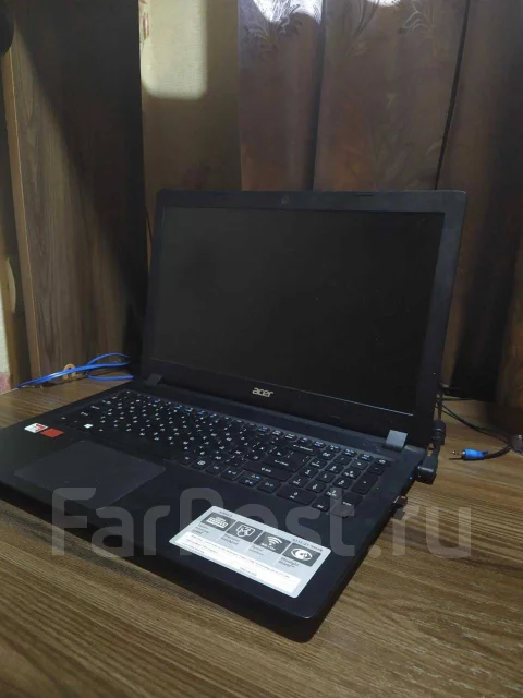Acer Aspire 3. 15.4", 3,6����, ��� 8 ��, ���� 1 000���, WiFi: 1, Bluetooth: 1 ����