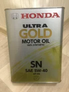 Honda Ultra Gold. 5W-40, �������������, 4��. ����