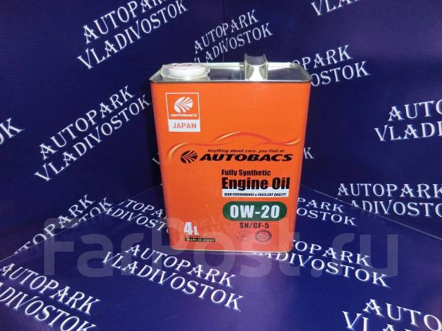 Масло моторное Autobacs FS 0W20 SN/GF-5 - Моторные масла во Владивостоке