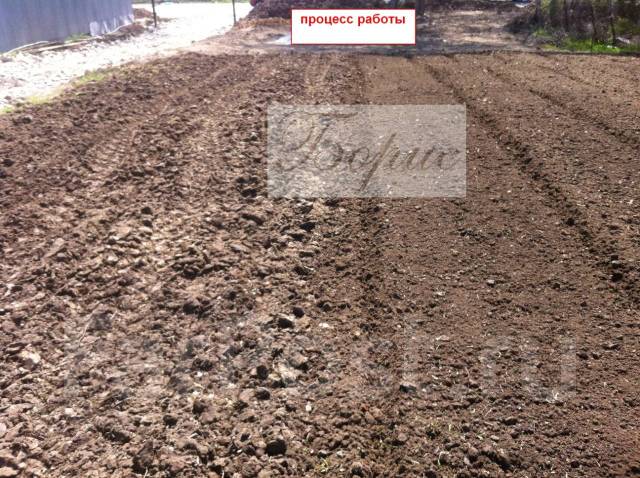 Вспашу землю. вспахать огород дачу. Покос травы, скос травы трактором ...