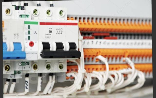 Монтаж электропроводки и электрощита, замена электропроводки и розеток ...