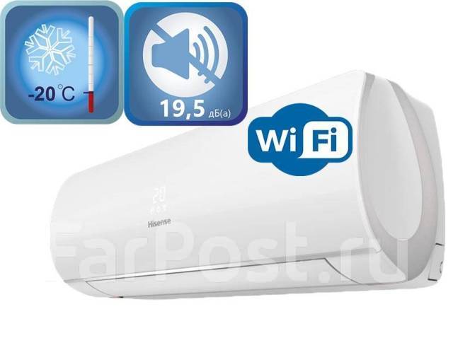 Кондиционер инверторный Hisense LUX Design AS-13UW4Svets10 на 40кв. м ...