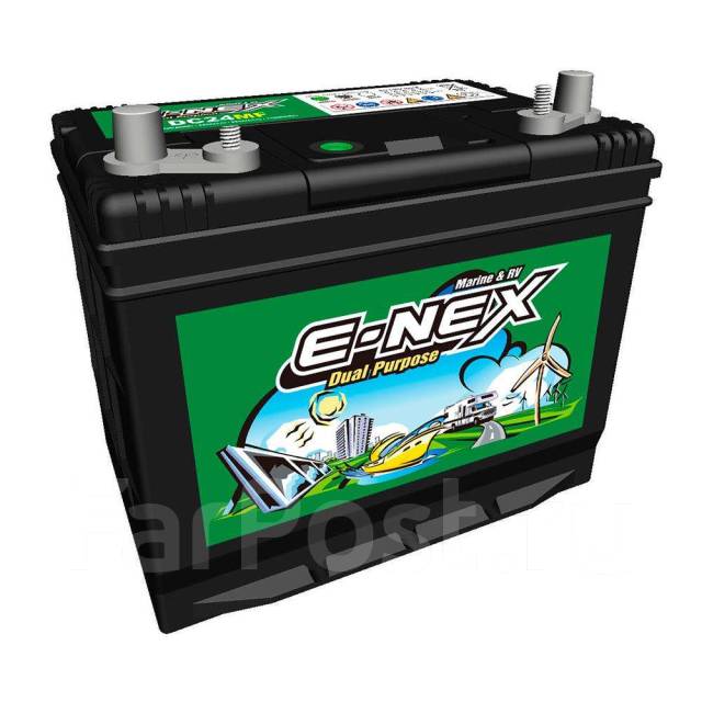 Аккумулятор E-NEX DC24MF (Starting Cycling) marine, 80 А.ч. новый, под ...