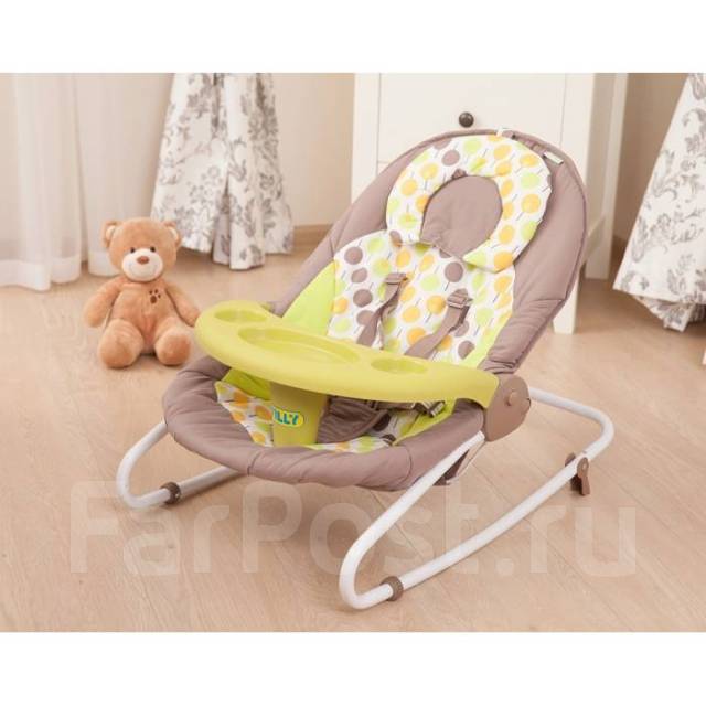 Детские колыбель-качели Carrello Nanny 3 в 1 (azure beige) - Качели ...