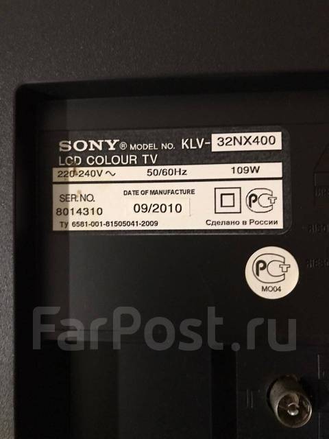 Sony klv 32nx400 схема