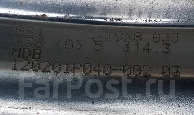 Work Gnosis GS1. 8.0/9.5x19", 5x114.3, ET-38/-45 ����