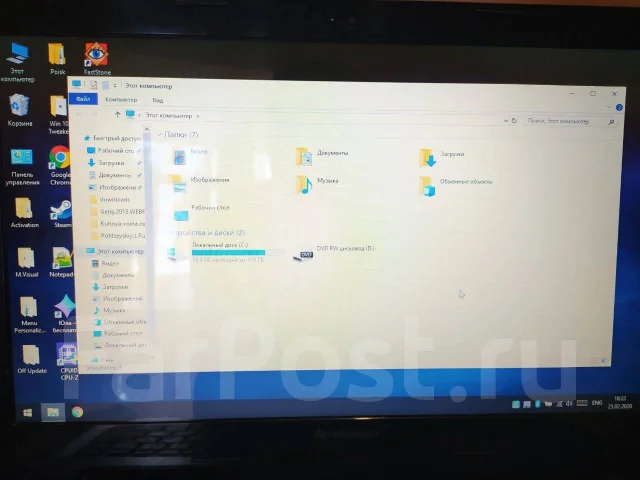 Lenovo IdeaPad G50-30. 15.6", 2,2����, ��� 4 ��, ���� 120���, WiFi: 1, Bluetooth: 1, ����������� �� 2��. ����