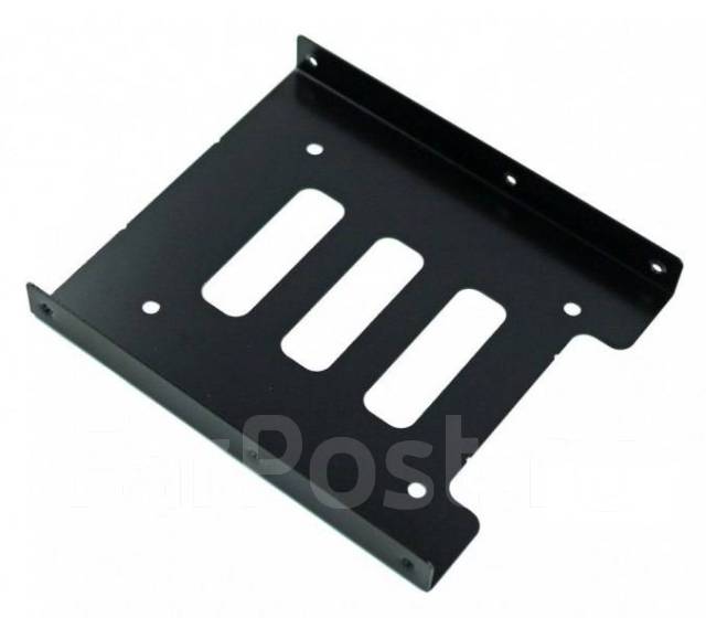 Салазки (переходник, кронштейн) для 2,5" SSD/HDD в слот 3,5", новый, в ...