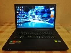 Lenovo G700. 17.3", 2,1����, ��� 8 ��, ���� 1 024���, WiFi, Bluetooth, ����������� �� 5��.