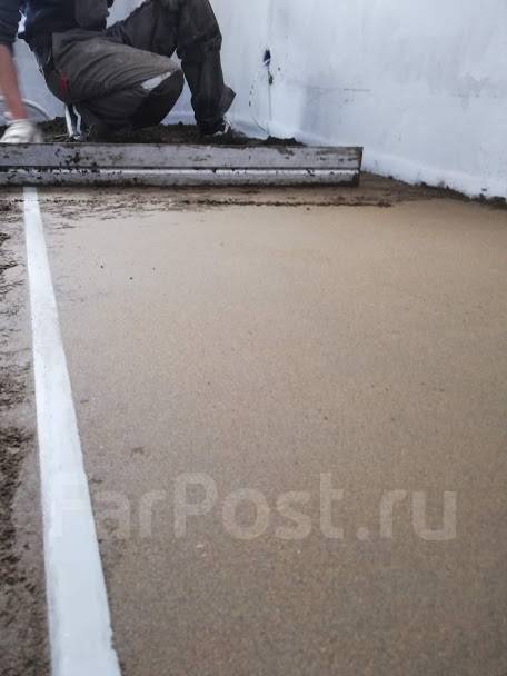 Устройство полусухой стяжки пола - Монтаж полов и потолков в Находке