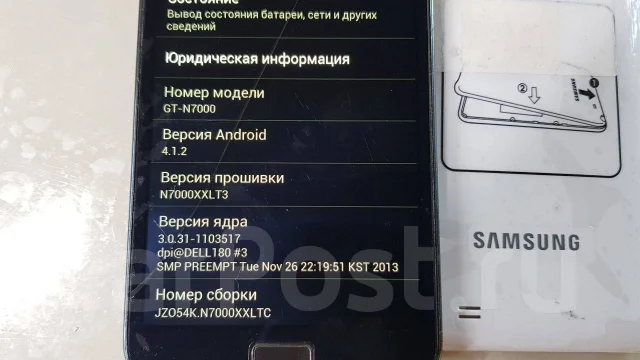 Samsung Galaxy Note. �/�, �����, ������, 3G, ���������� ����