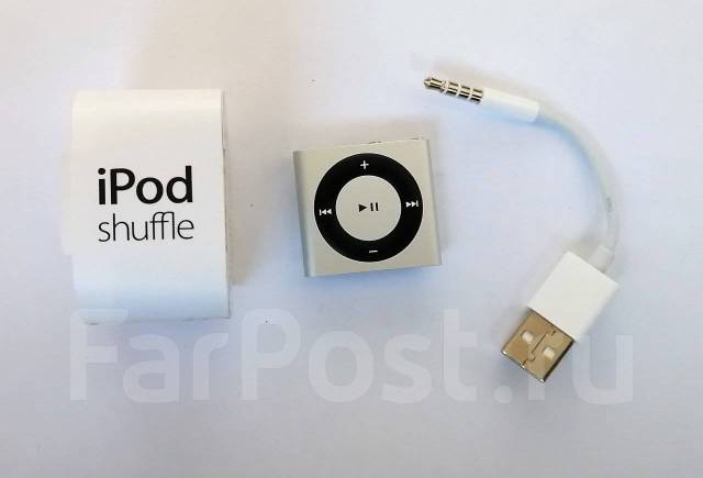 Кабель Apple MC003ZM/A для iPod Shuffle (белый)