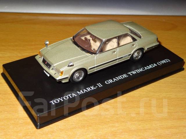 Модель Toyota Mark II Grande Twin Cam 24 GX61 (1982) Dism 1:43