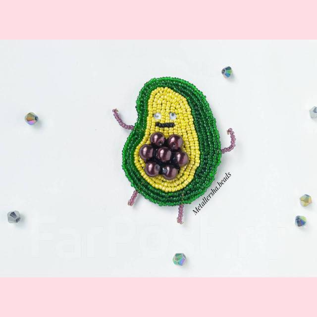 Схемы авокадо из бисера