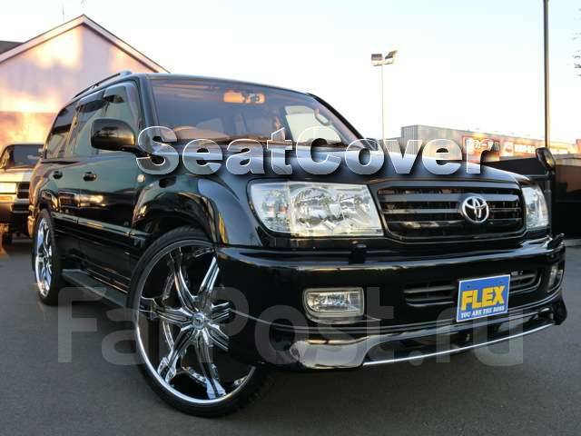 ЛЕНД Крузер 100 кожаные чехлы на LAND Cruiser 100 оригинал Япония ...