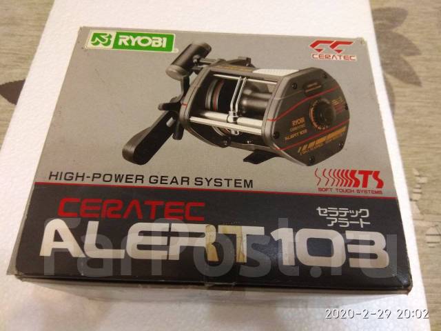 本日セール！RYOBI セラテック アラート103 CERATEC ALERT RYOBI ALERT 103 リール 本日セール！RYOBI セラテック アラート