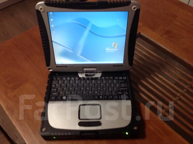 Panasonic Toughbook CF-19. 10.1", 1,1����, ��� 2048 ��, ���� 70���, WiFi: 1, Bluetooth: 1 ����