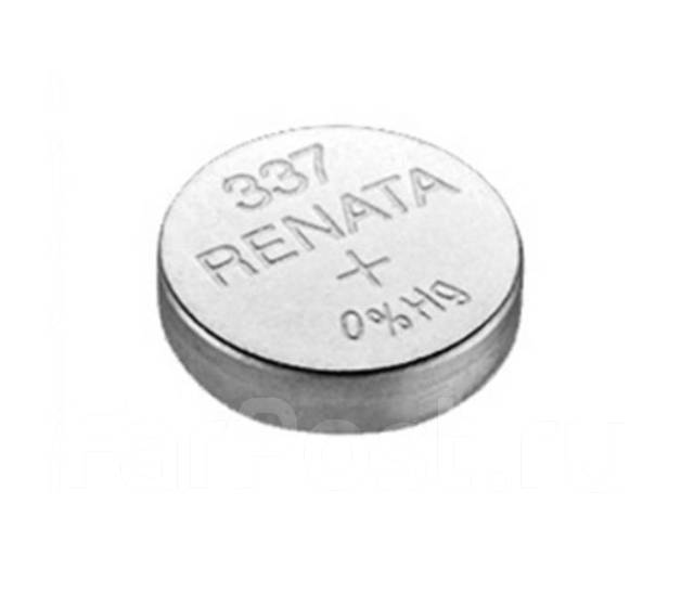 Батарейка Renata 337 / SR416SW для микронаушников и наручных часов ...