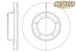 ���� ��������� ���. G-brake Toyota L. Cruiser J100 (98-07), Lexus LX470 GR-20759 ����