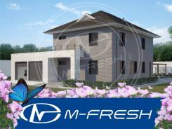 M-fresh Pallada (Готовый проект высоконадежного каменного коттеджа! ). 200-300 кв. м., 2 этажа, 5 комнат, бетон