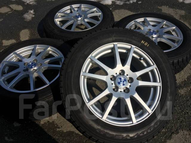 Литье R16(5*100) G-Mach из Японии Б/П по РФ. (H#21), 16", 1 шт, Ширина ...