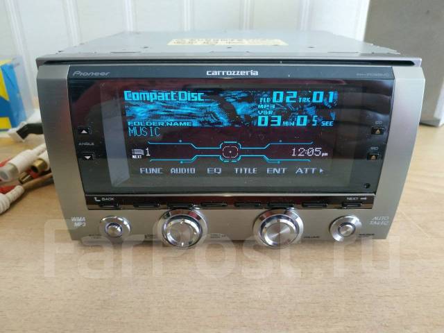Pioneer Carrozzeria FH PMD DSP, CD, MD, MP3, AUX, WMA, AAC, WAV
