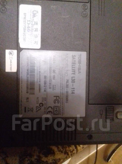 Toshiba Satellite L30-114. 14.1", 1,6����, ��� 2048 ��, ���� 160���, ����������� �� 1��. ����