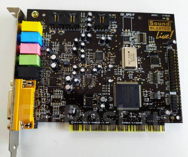 Звуковая карта Sound Blaster CT4830 - Прочие комплектующие в Хабаровске