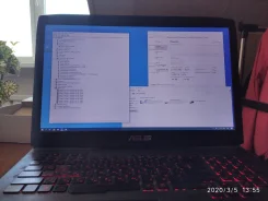 Asus ROG. 17.3", 2,3����, ��� 8 ��, ���� 1 120���, WiFi, Bluetooth, ����������� �� 2��. ����