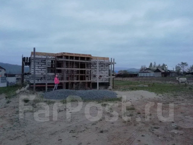 Укладка газоблока. Строительство домов в Находке