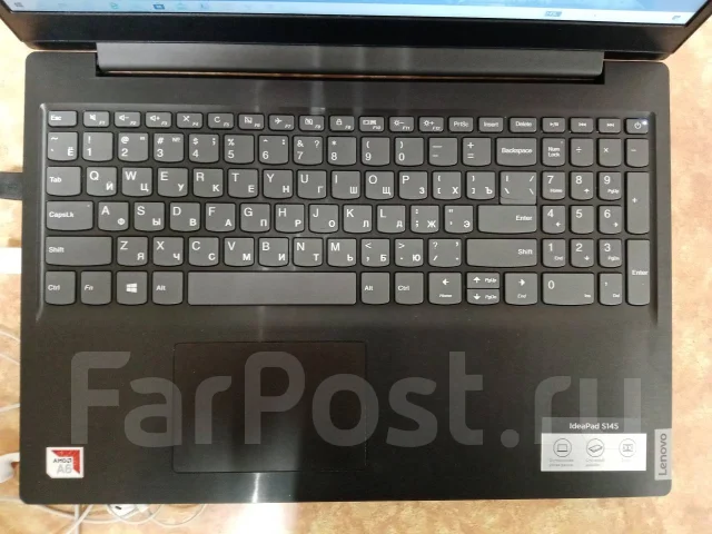 Lenovo Ideapad S145. 15.6", 2,6����, ��� 4 ��, ���� 237���, WiFi: 1, Bluetooth: 1, ����������� �� 2��. ����