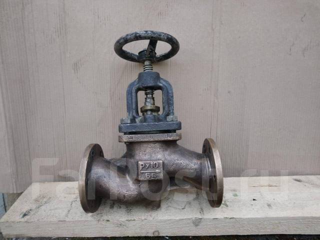 Клапан запорный фланцевый проходной сальниковый ДУ-65 521-03.488-01, б ...