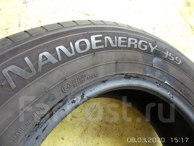 Toyo NanoEnergy J59. ������, 2015 ���, �/�, ����� 5 % ����