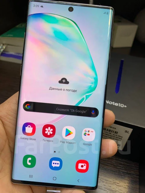 Samsung Galaxy Note 10+. �����, 3G, 4G LTE, Dual-SIM, ����������, NFC ����